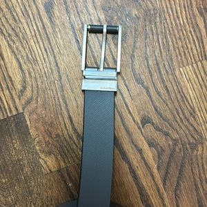 Gray Calvin Klein Belt
